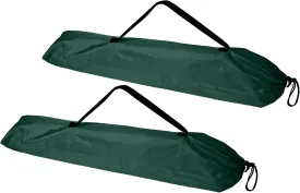 2pcs Camping Chair Replacement Bags, 36.2x9.8in Polyester Outdoor Folding Chair Large Storage Bag with Shoulder Strap Practical Accessories for Outdoor Camp Hiking Cycling (Dark Green)