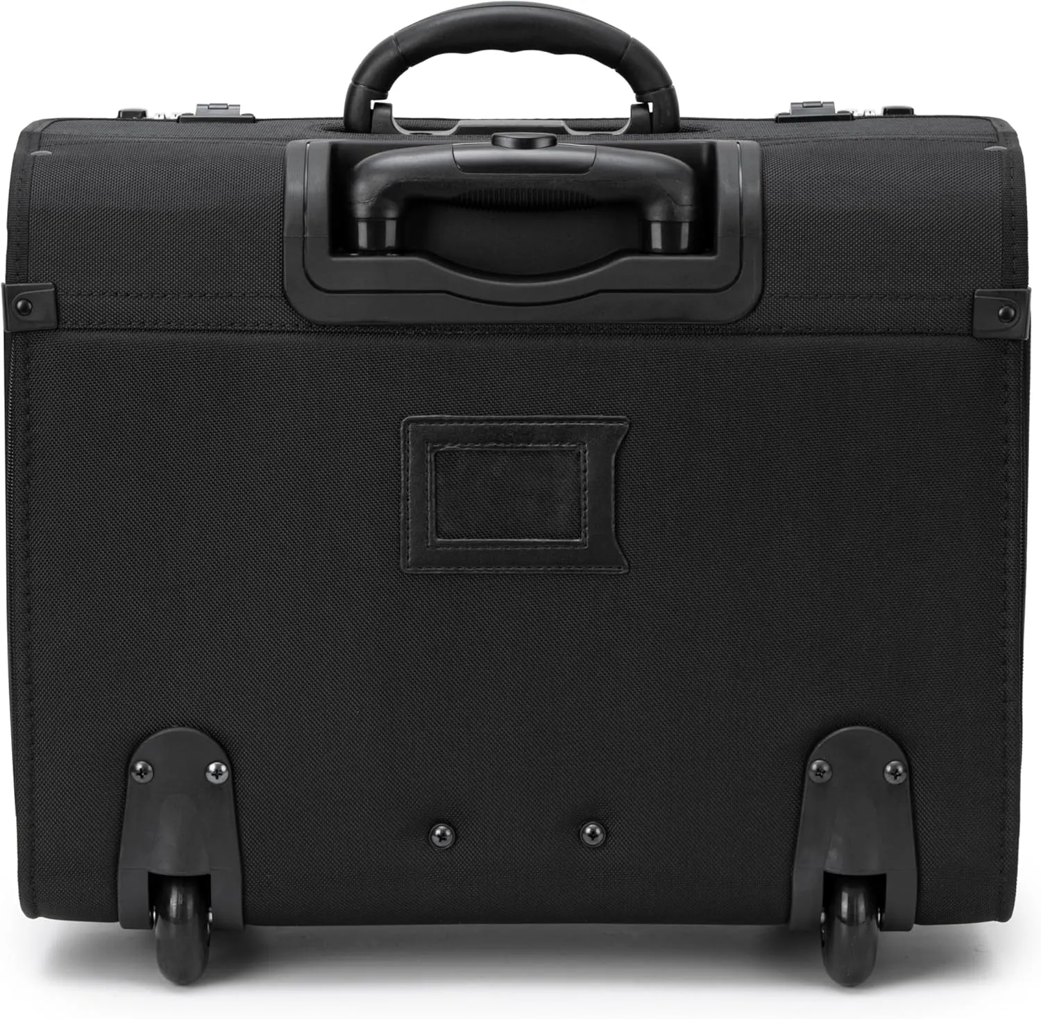 Alpine Swiss Rolling Briefcase Work Overnight Travel Bag Dual Locks Carry on Business Attache Case