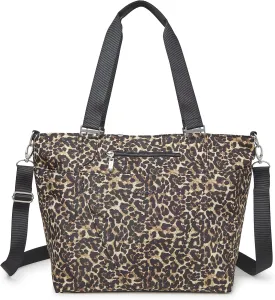 Baggallini Avenue Tote - Medium 12x18 Inch Travel Crossbody Shoulder Bag - Lightweight Laptop Tote Bag