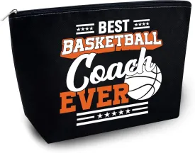 Basketball Woman Bag Basketball Mom Gifts Basketball Coach Gifts Basketball Makeup Bag Gift Basketball Lover Basketball Items Basketball Gift Bags Coach Cool Gifts Basketball Players