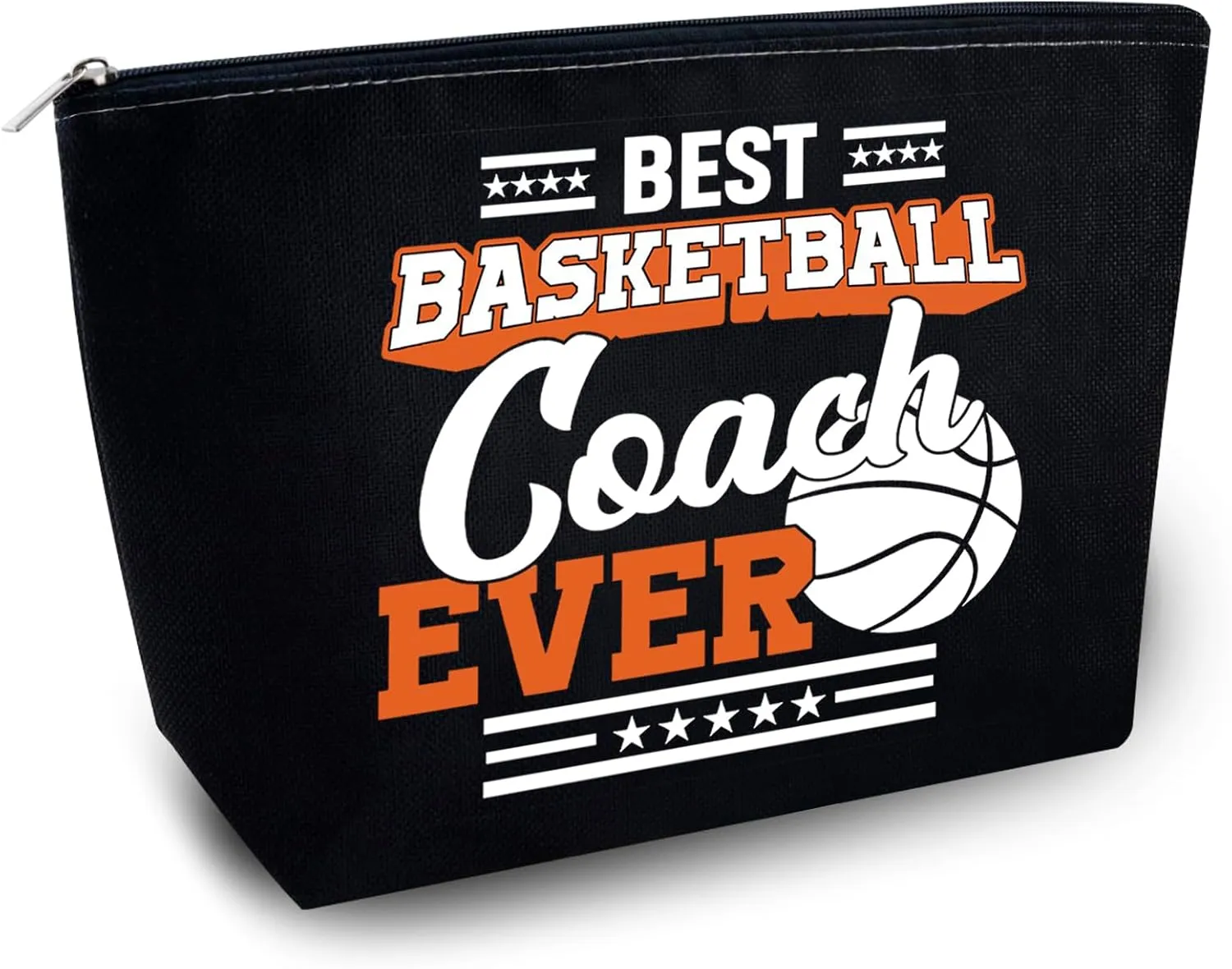 Basketball Woman Bag Basketball Mom Gifts Basketball Coach Gifts Basketball Makeup Bag Gift Basketball Lover Basketball Items Basketball Gift Bags Coach Cool Gifts Basketball Players