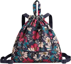 Beach Tote Bag Drawstring Seal Folding Sports Fitness Backpack Light Travel Day-Pack For Gym Outdoor Mens Beach Travel E
