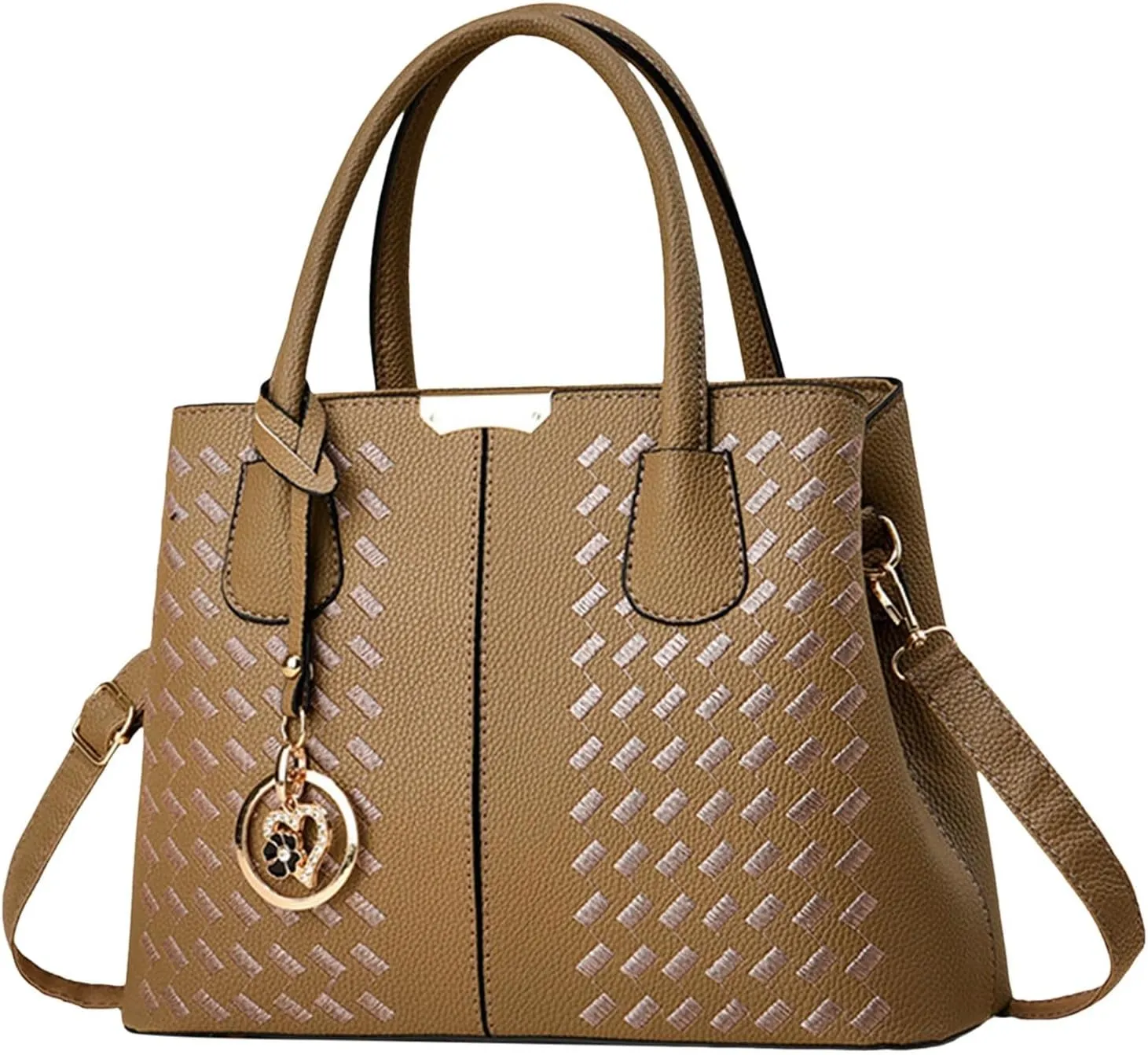 Beach Tote Bag Large Leather Handbags Crossbody Bag Adjustable Strap For Work Outdoor Shopping Mama Wife S
