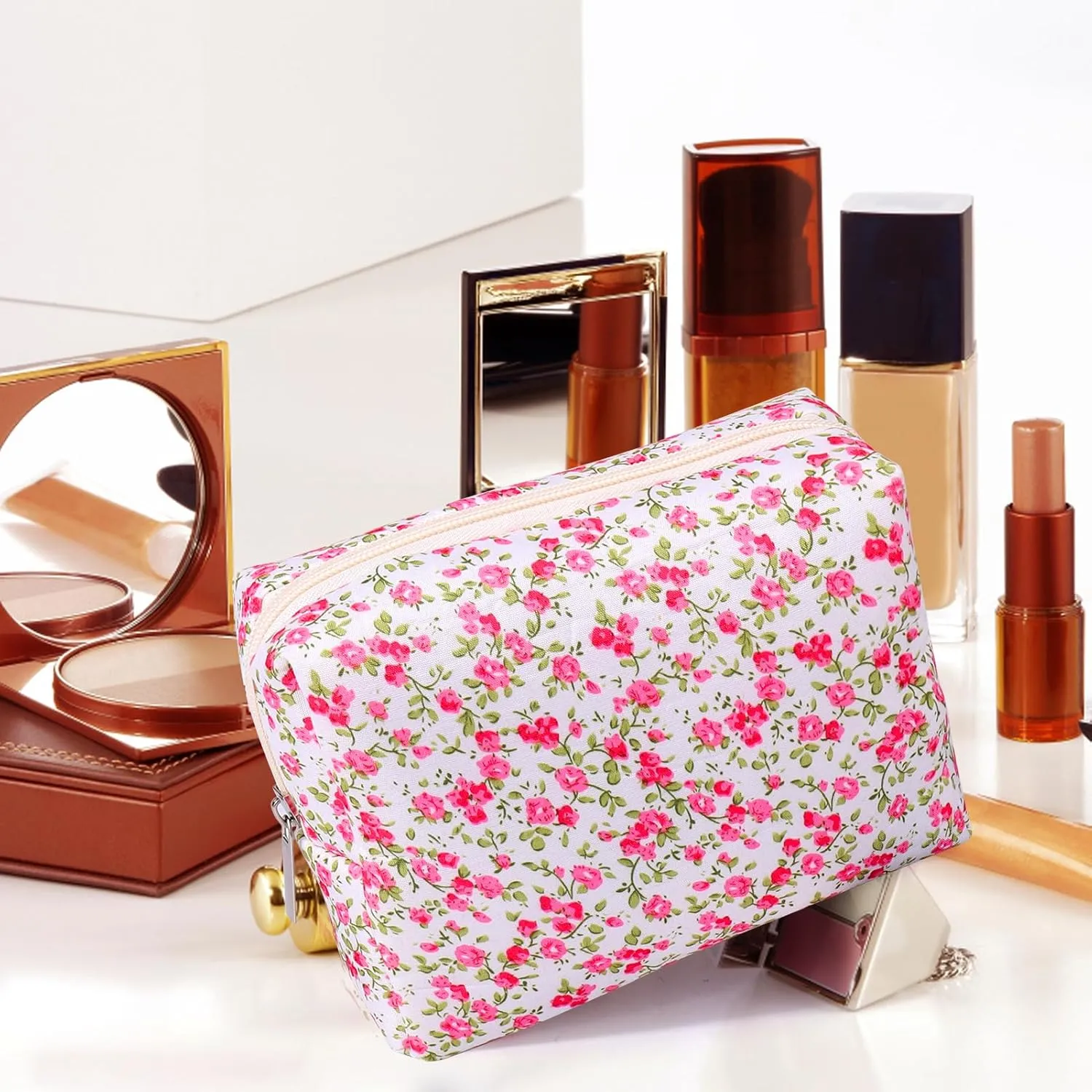 BUSOHA Small Makeup Bag for Purse,