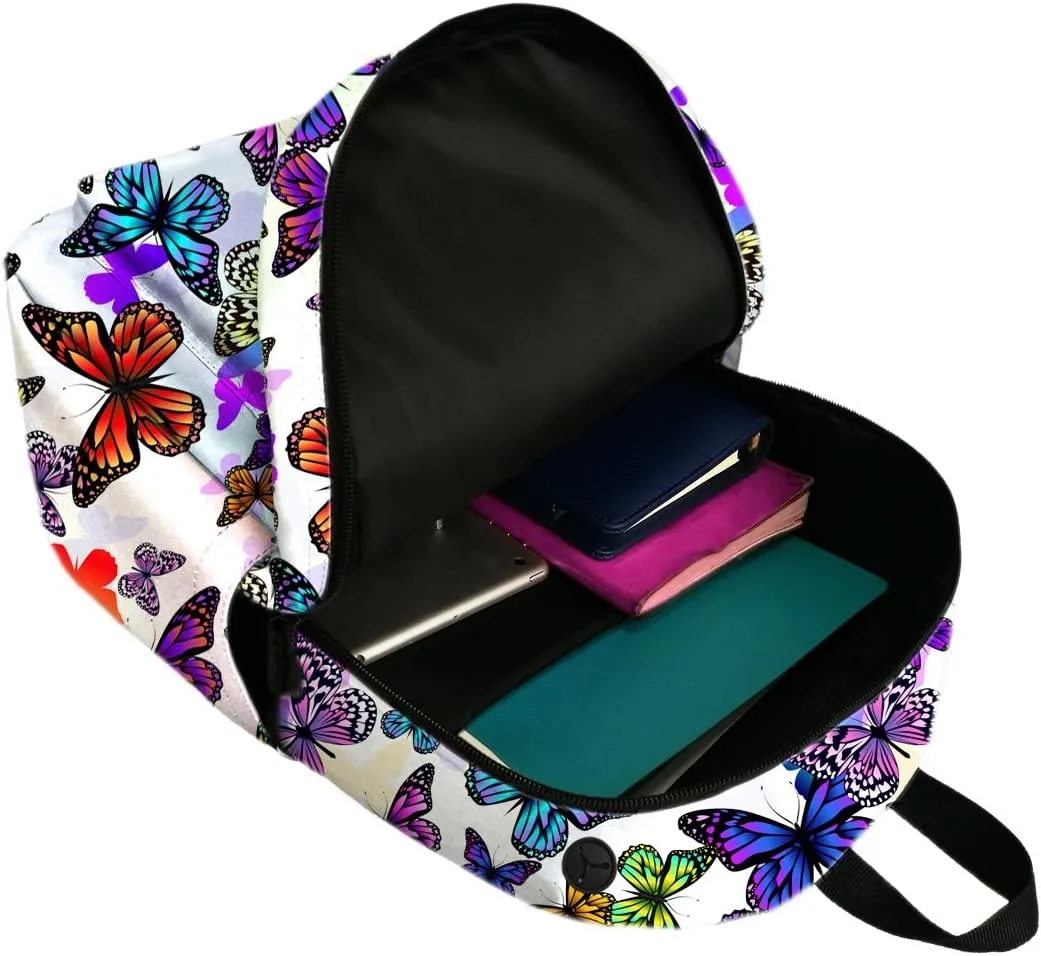 Butterfly School Bag Rucksack Backpack 15.5Inch