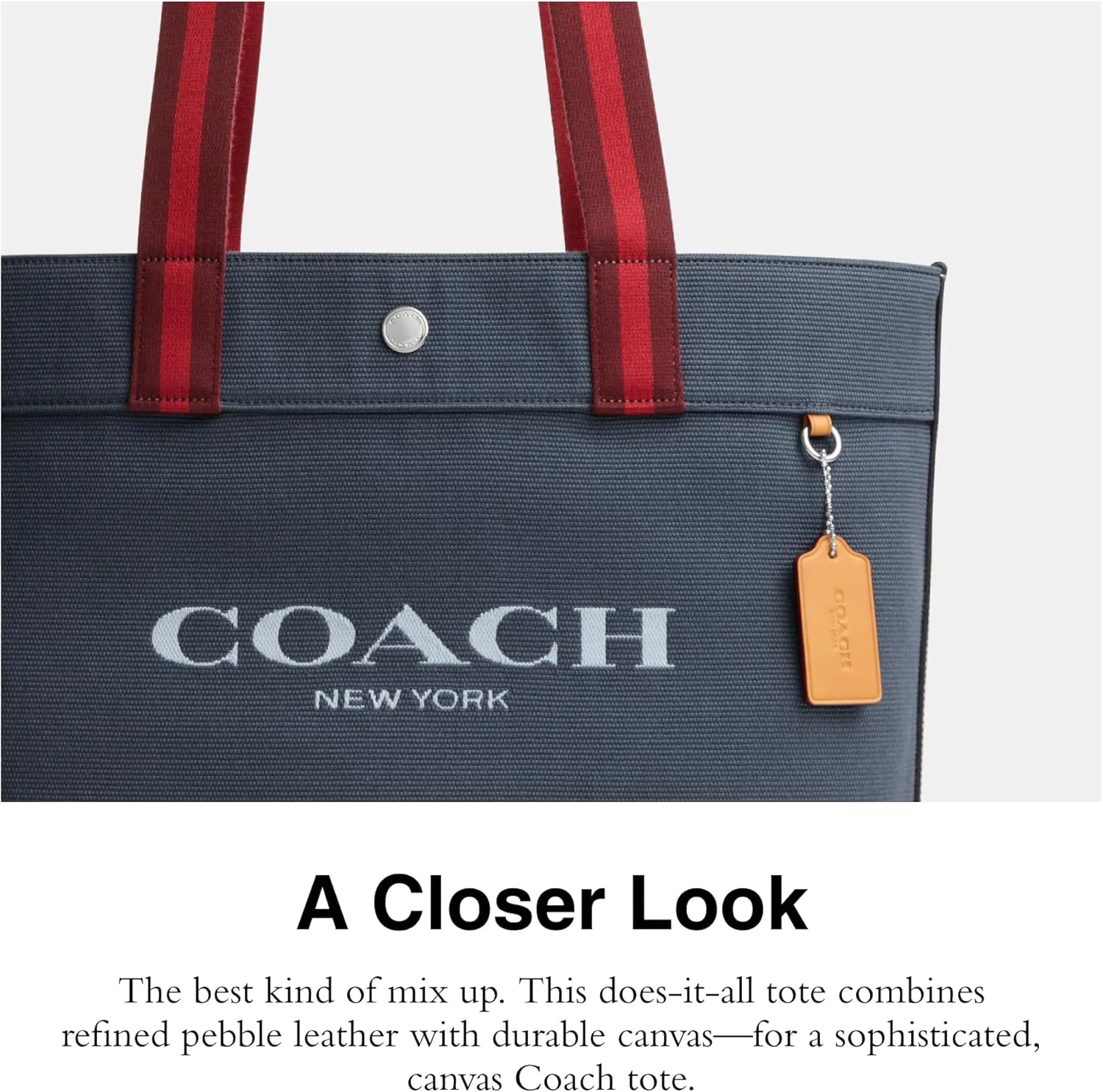 Coach Canvas Tote