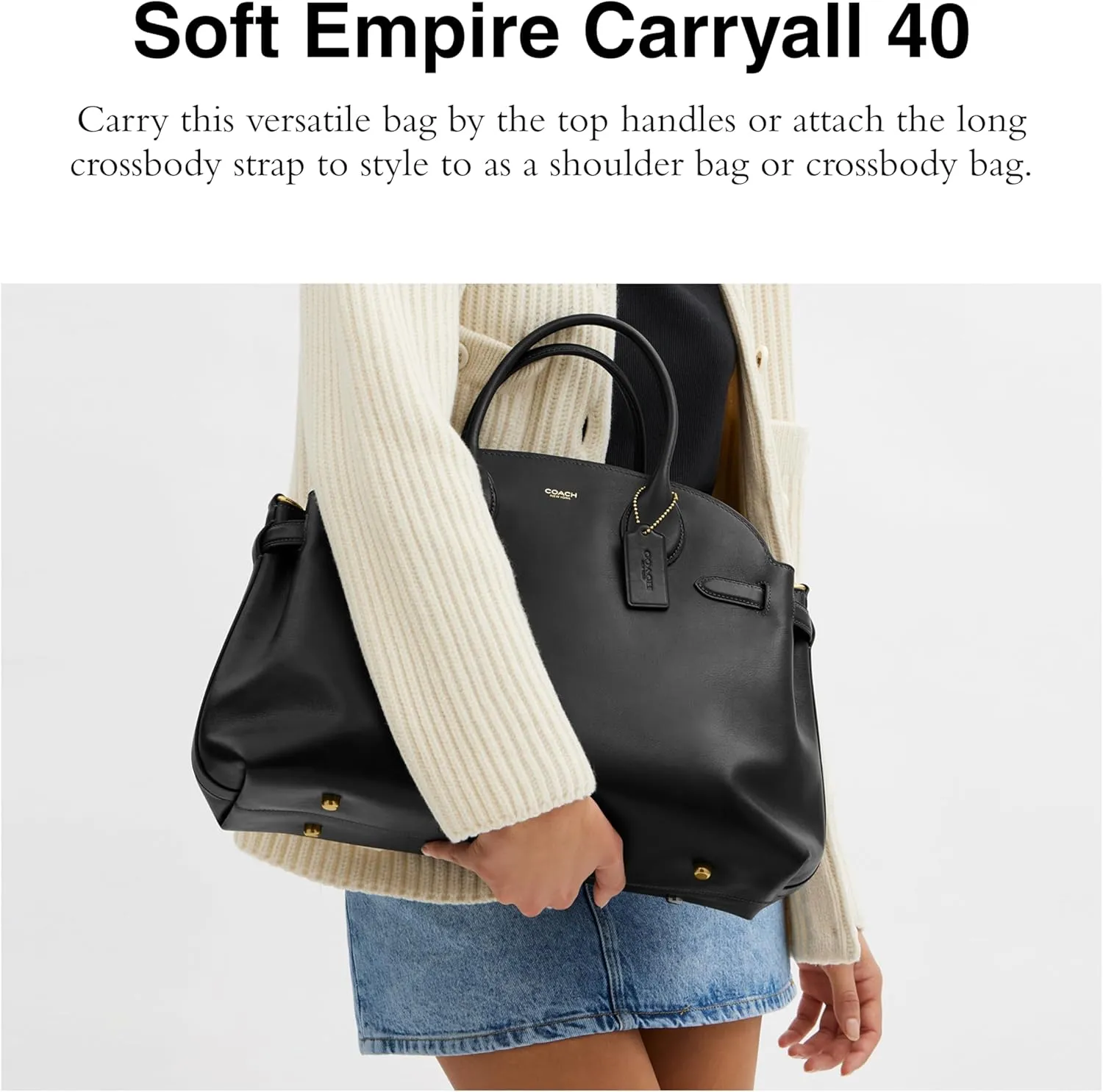 Coach Soft Empire Carryall 40