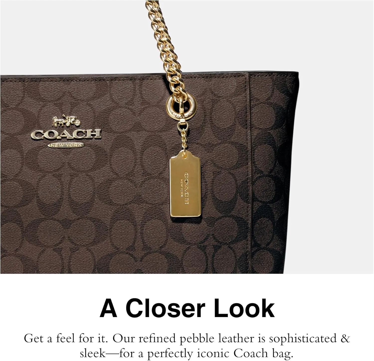 Coach Women's Cammie Chain Tote