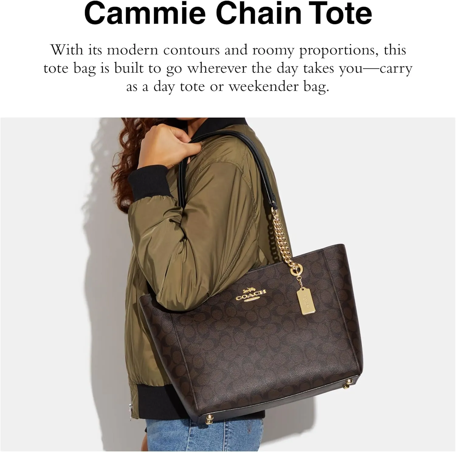 Coach Women's Cammie Chain Tote