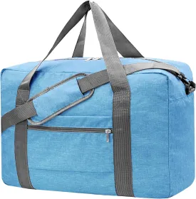 For Spirit Airlines Personal Item Bag 18x14x8 Foldable Carry on Bags for Airplanes Travel Duffel Bags for Women and Men