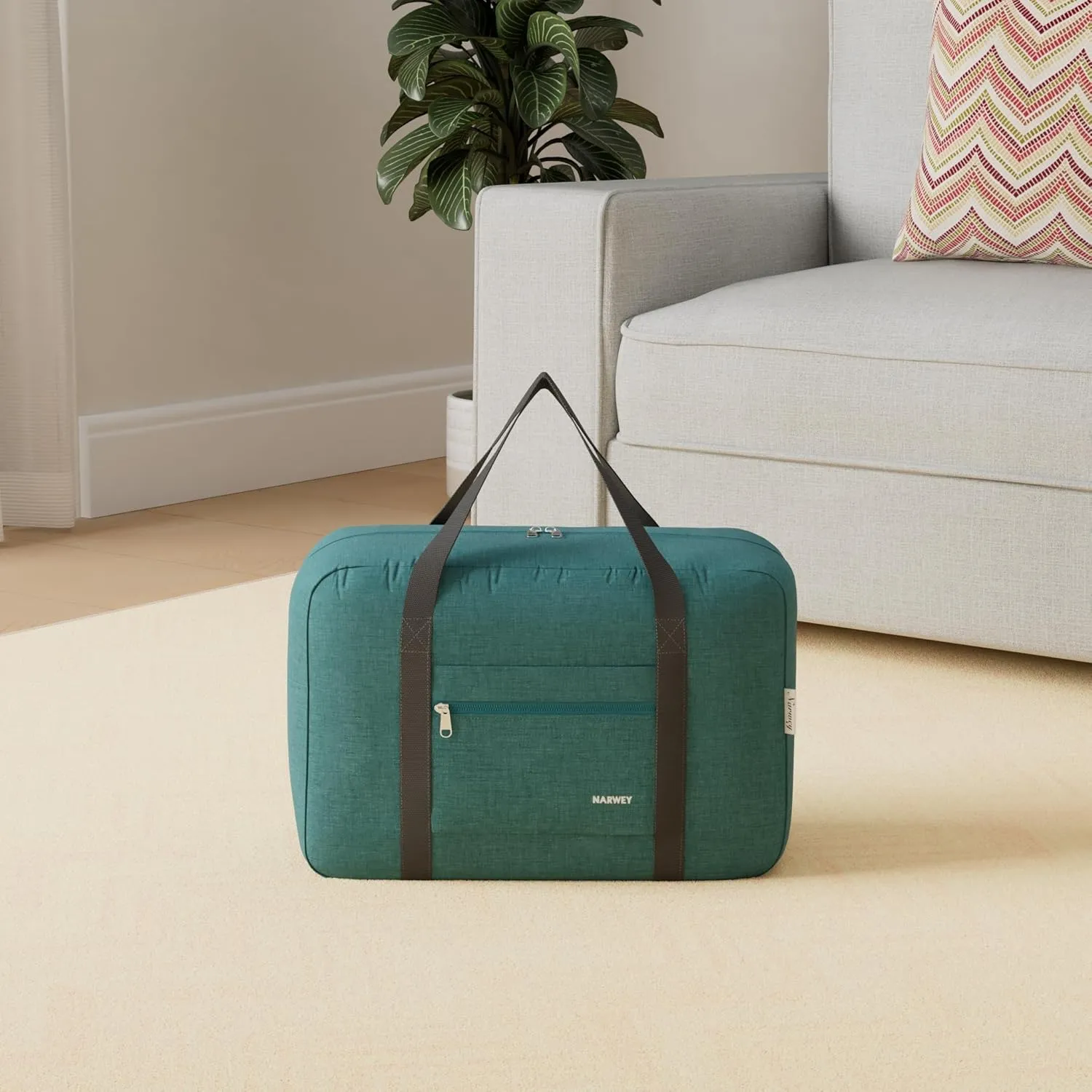 For Spirit Airlines Personal Item Bag 18x14x8 Foldable Travel Duffel Bag Tote Carry on Luggage Duffle Overnight for Women and Men