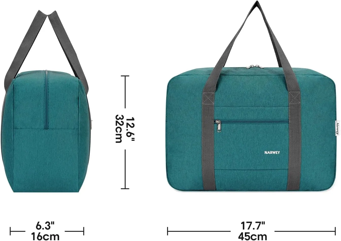 For Spirit Airlines Personal Item Bag 18x14x8 Foldable Travel Duffel Bag Tote Carry on Luggage Duffle Overnight for Women and Men