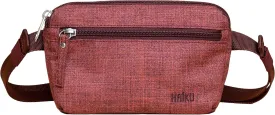 Haiku Hopper | Waist, Hip, Fanny Pack, Belt Bag Purse | with adjustable belt Clip | Poppy Berry