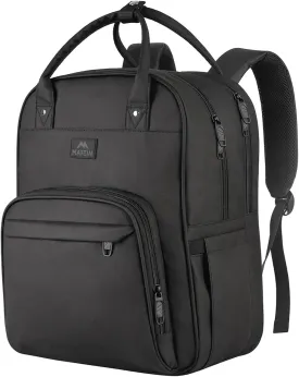 MATEIN Nurse Backpack, 17 Inch Extra Large Waterproof Laptop Backpack with Removable Organizer, Anti Theft Padded Womens Work Clinical Bag for Business, College, Travel, Home