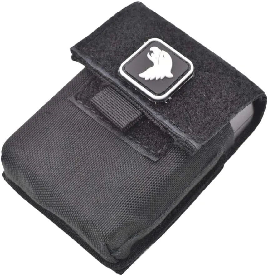 MOLLE Pouch with Patch, Multi-Purpose Compact Tactical Waist Bags Small Utility PouchTactical Sundries Storage Bag