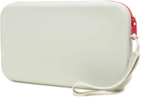 Silicone Large Makeup Bag, Travel Toiletry Bag For Women Big Makeup Bag Organizer Portable Cosmetic Bag Zipper Pouch Purse Waterproof Makeup Storage Bag (Medium Grey)