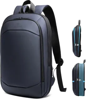 Slim Laptop Backpack for Men,Waterproof Expandable High Tech Business Work Backpack for Men and Women,15.6 Inch Lightweght Anti-theft Travel Backpack Durable College Casual Daypack Computer Laptop Bag
