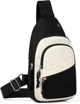 Small Sling Bag for Women, Crossbody Sling Backpack, Fanny Pack CrossBody Bags for Travel Hiking Daypack