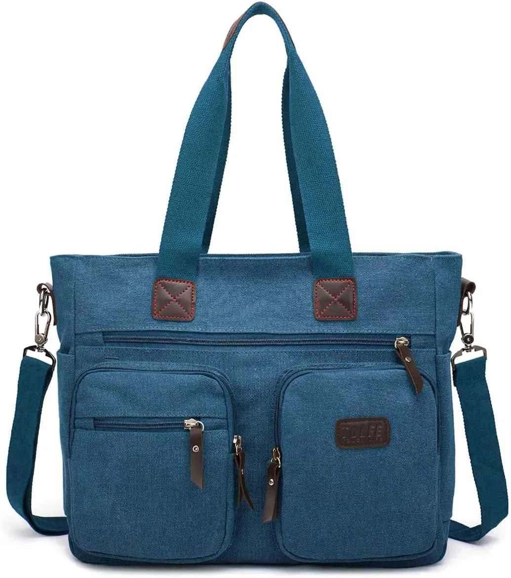 ToLFE Women Top Handle Satchel Handbags Shoulder Bag Messenger Tote Bag Purse Crossbody Bag Travel Work Tote Bag