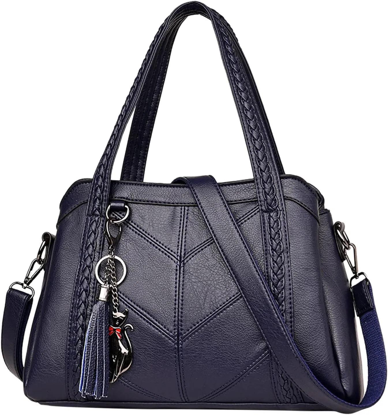 Tote Bag For Women Ladies Large Capacity Hobo Handbag Soft Leather Woman Messenger Bags Luxury Purses Crossbody Handbags
