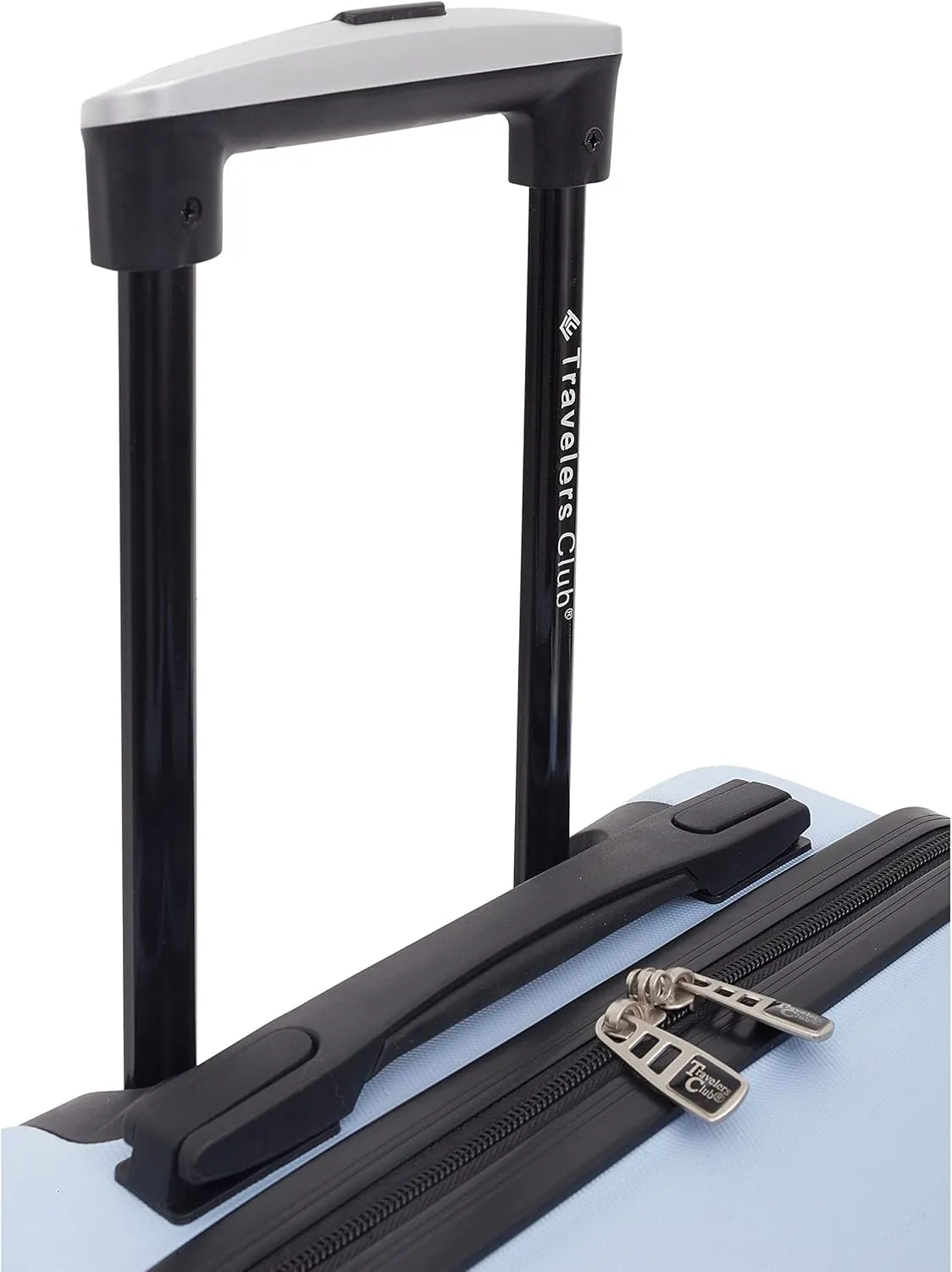Travelers Club Richmond Spinner Luggage, Blue, Carry-On 22-Inch
