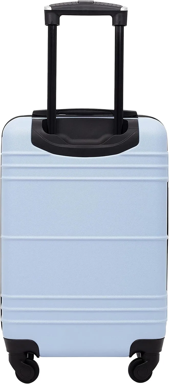Travelers Club Richmond Spinner Luggage, Blue, Carry-On 22-Inch