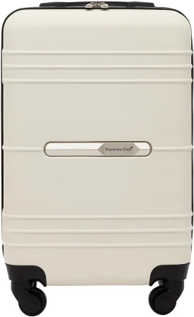 Travelers Club Richmond Spinner Luggage, Bone, Carry-On 22-Inch
