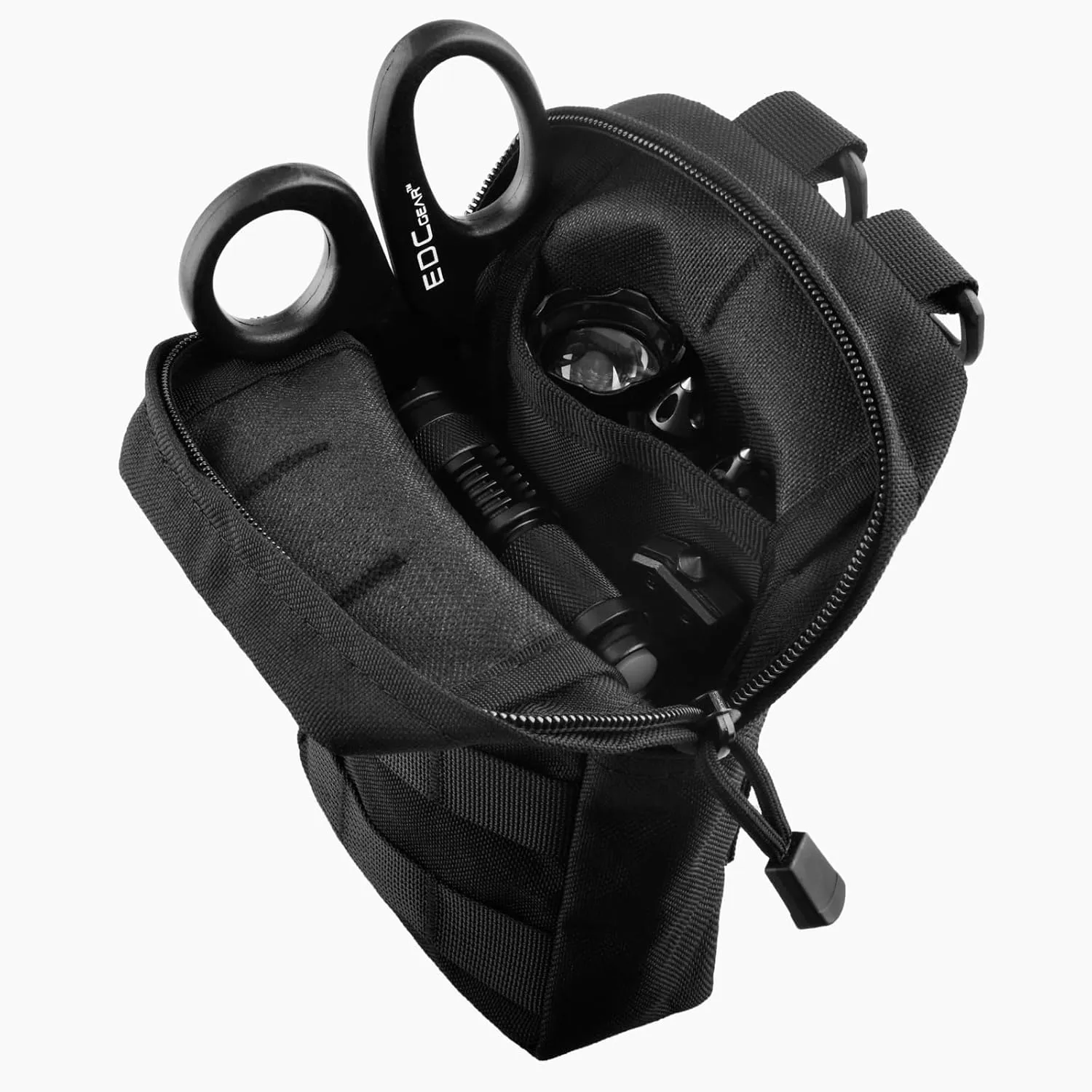TRIWONDER Tactical Cigarette Pouch Molle Small Military Bag Battery Cigarette Case EDC Utility Card Holder Lighter Slot Mini Cigar Waist Pack