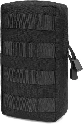 TRIWONDER Tactical Cigarette Pouch Molle Small Military Bag Battery Cigarette Case EDC Utility Card Holder Lighter Slot Mini Cigar Waist Pack