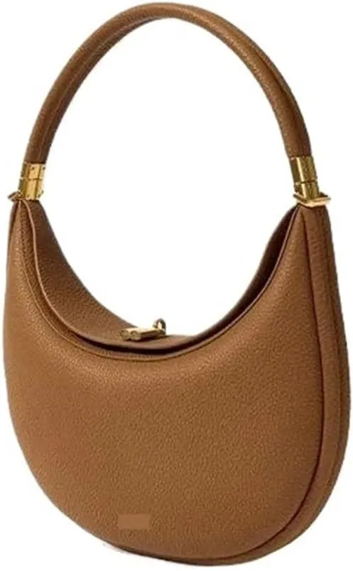 Women's Armpit Dumpling Bag, Genuine Leather Handbag, Crescent Shaped Armpit Handbag, Women's Crossbody Bag