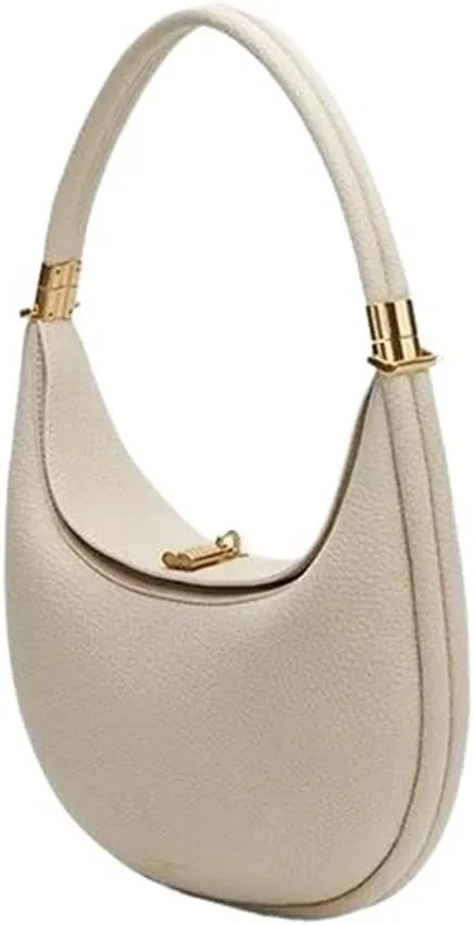 Women's Armpit Dumpling Bag, Genuine Leather Handbag, Crescent Shaped Armpit Handbag, Women's Crossbody Bag